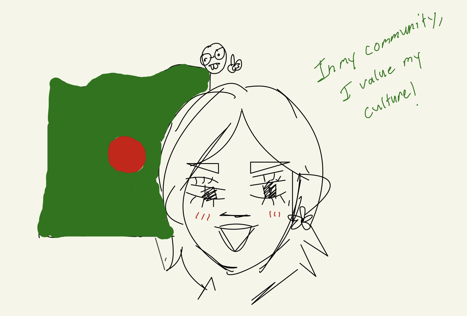 In my community, I value my culture!