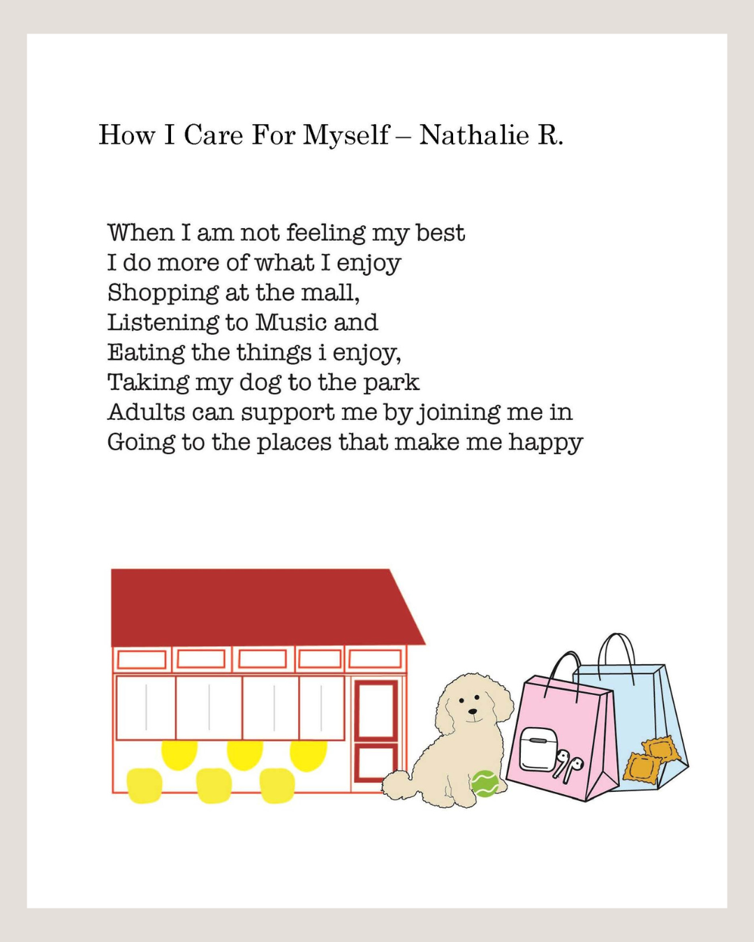 How I care for myself