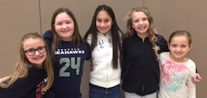 Group of girls